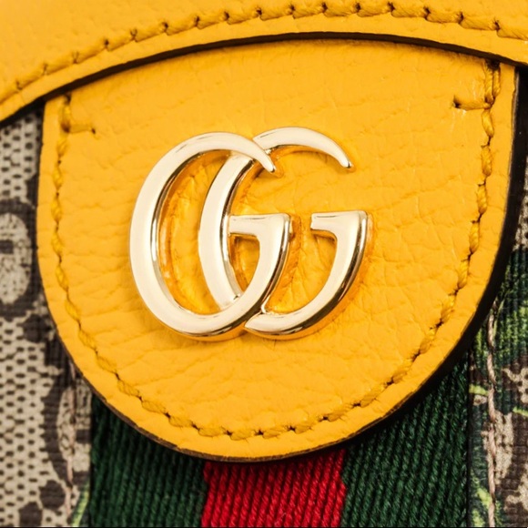 ***SOLD***Mini GG Supreme Flora Ophidia Round Crossbody Bag EUC - Picture 3 of 8